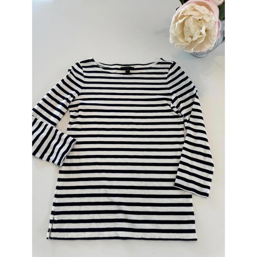 J Crew long sleeve 100% cotton t-shirt